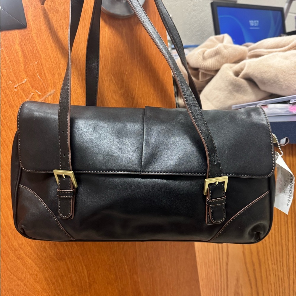 Adrienne Vittadini Black Shoulder Bag